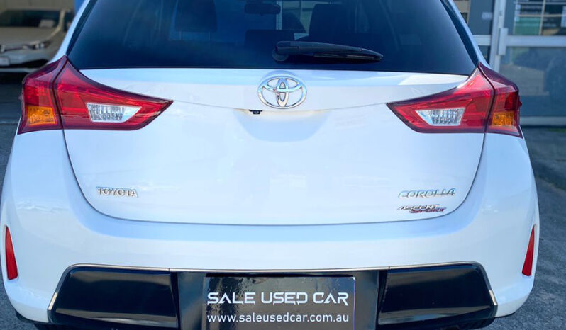 
								TOYOTA COROLLA ASCENT SPORT 2013 full									