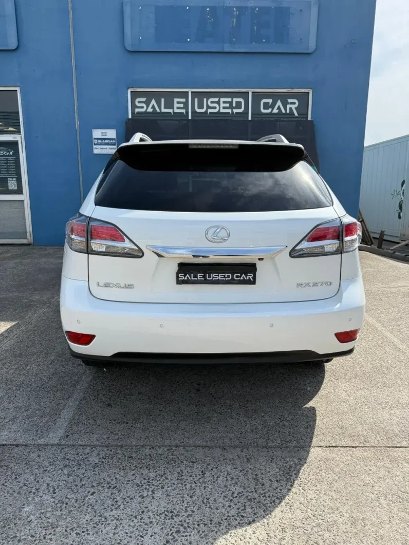 
								LEXUS RX270 X Special Edit 2014 full									